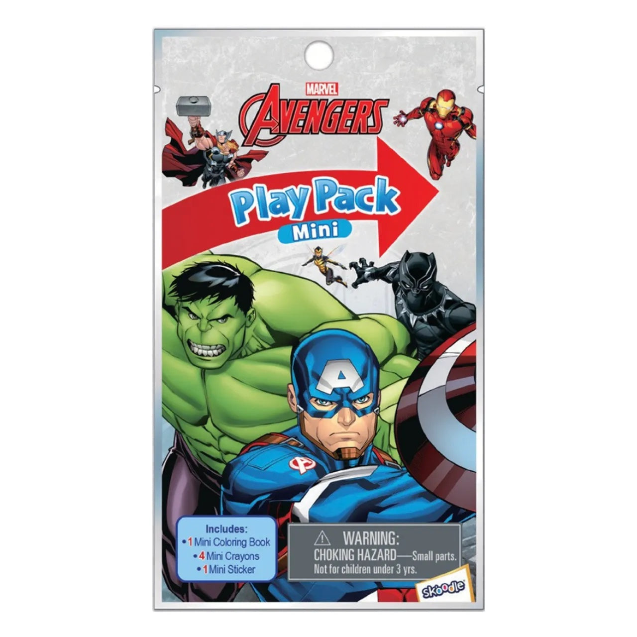 Skoodle Avengers Mini Play Pack