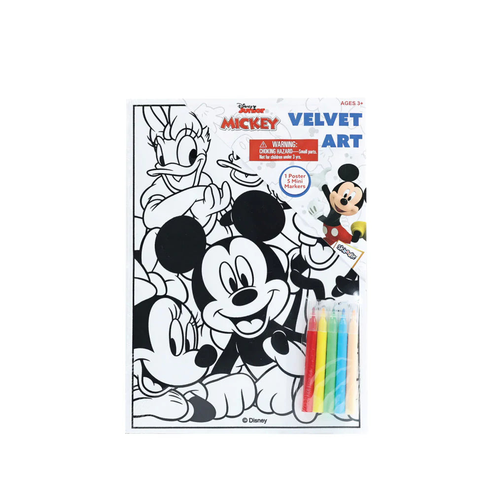 Skoodle Mickey Velvet Art
