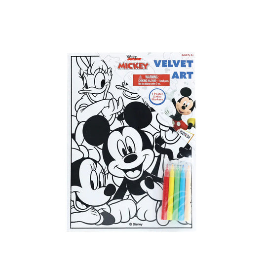 Skoodle Mickey Velvet Art