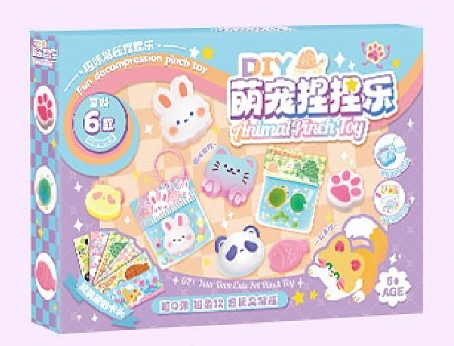 Mr. Toys DIY Squishy Toy Set - Cute Pet