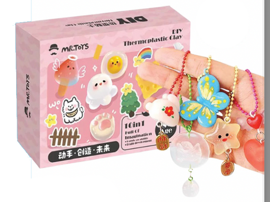 Mr. Toys Thermoplastic Clay Set (10-in-1)