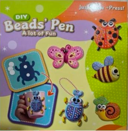 Beads Pen Bug Charm