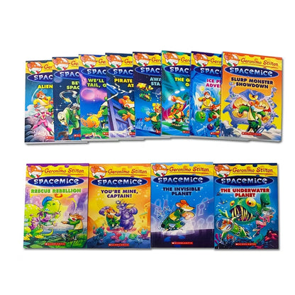 Geronimo Stilton Spacemice (12 books)