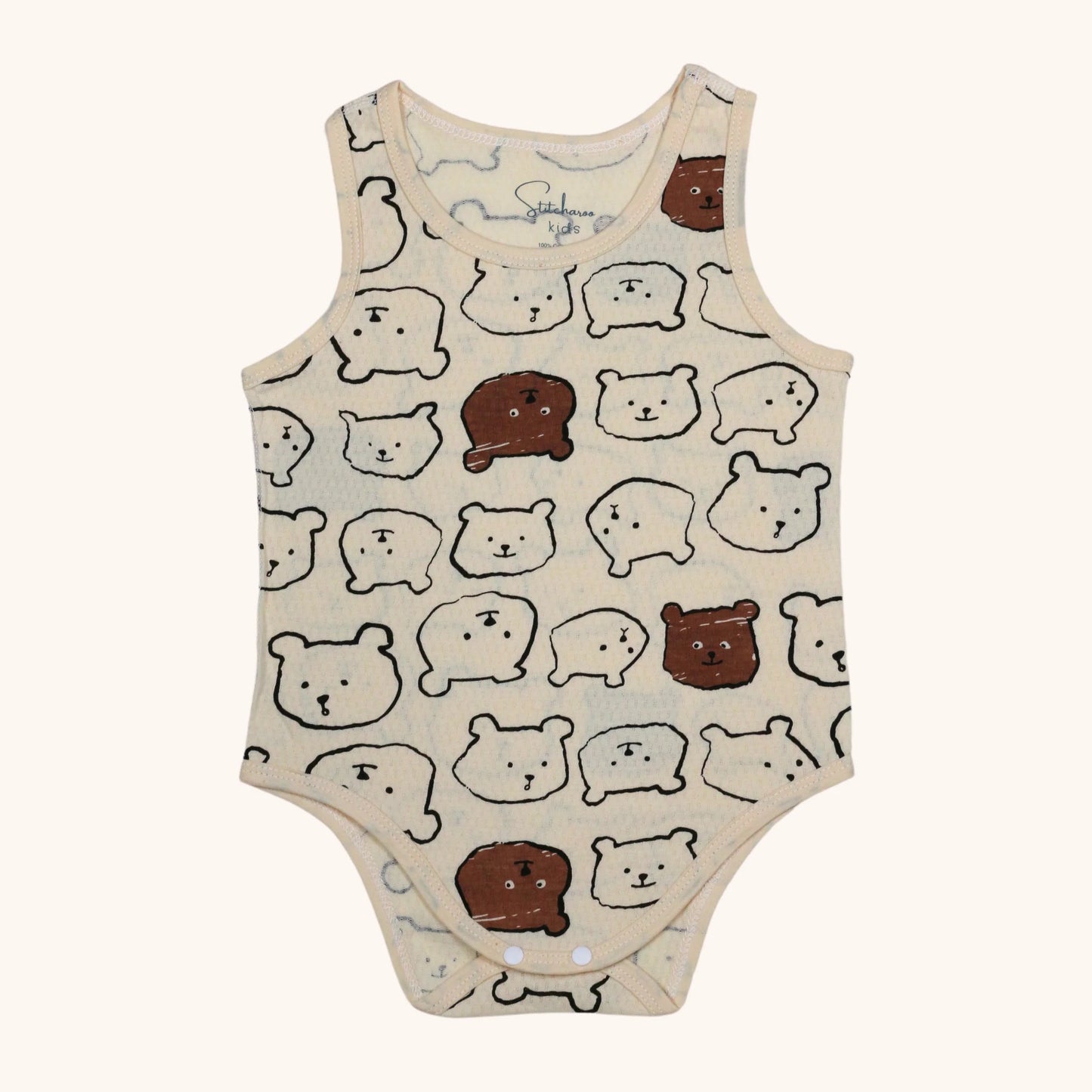 Stitcharoo Kids Air Cool Sleeveless Bodysuit