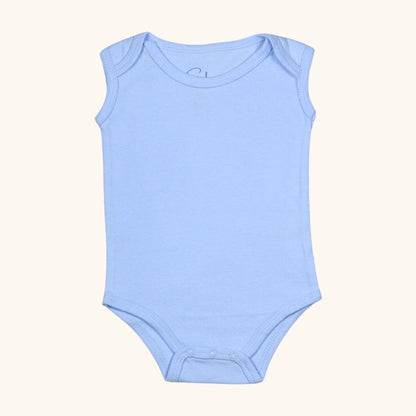 Stitcharoo Kids Envelope-Collar Sleeveless Bodysuit