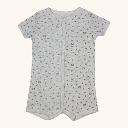 Stitcharoo Kids Front-Button Short-Sleeve Romper