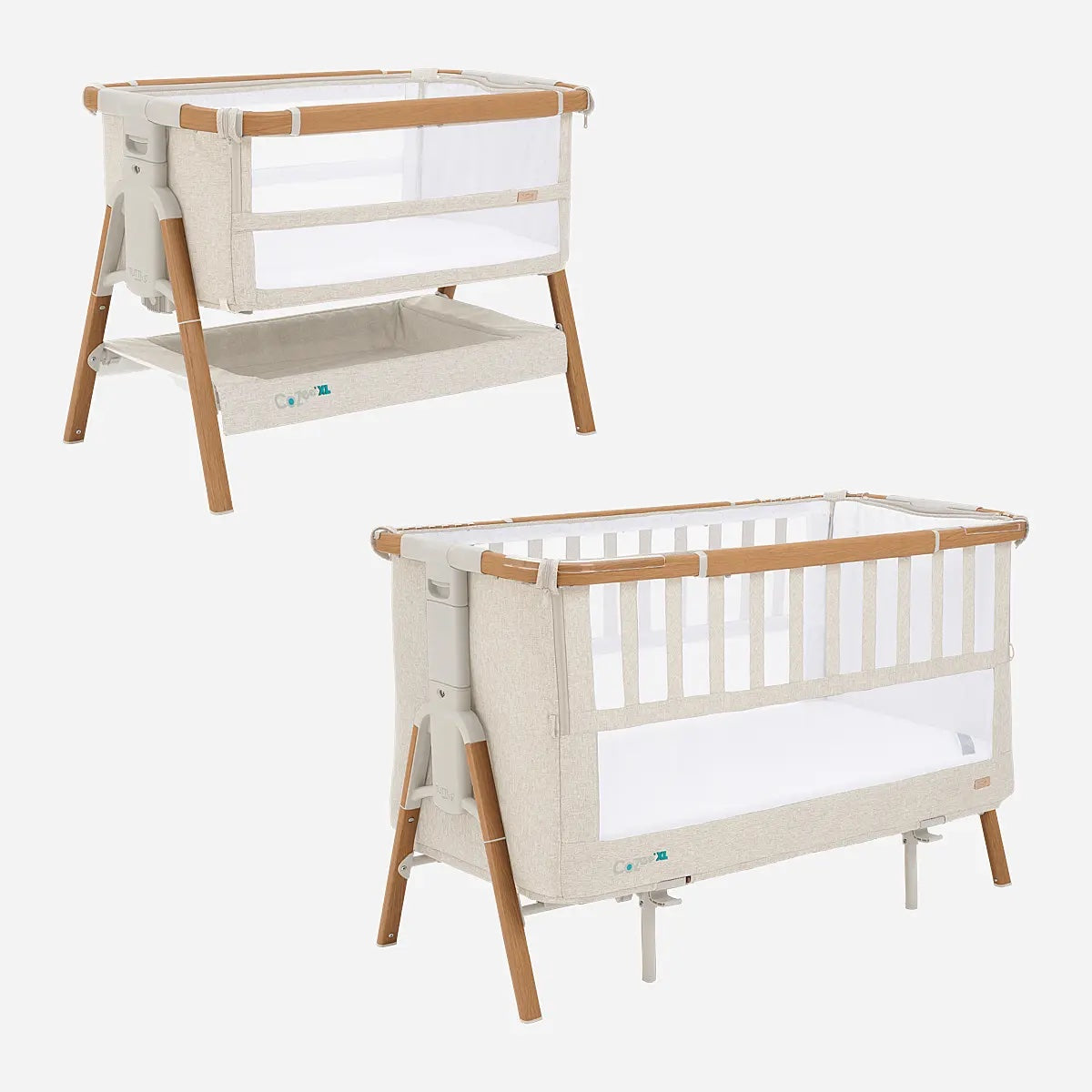 Tutti Bambini Cozee XL Bedside Crib & Cot