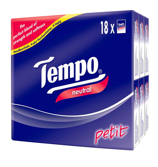 Tempo Petit Hanky Neutral (18x7) - 20s