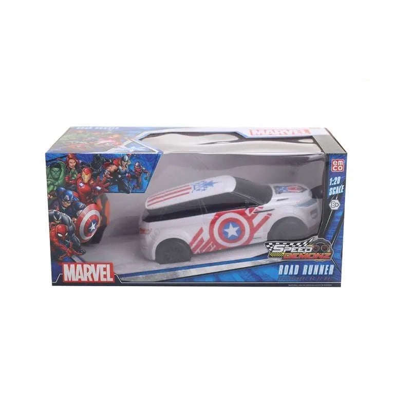 TKAve Marvel SpeedDemonz Road Runner Captain America R/C SUV