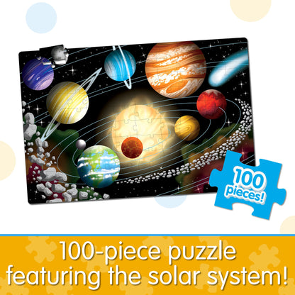 The Learning Journey Puzzle Doubles Glow in the Dark - Space