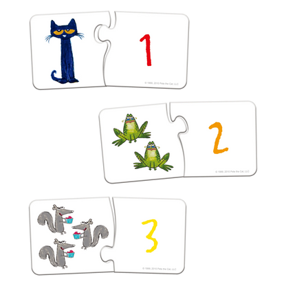 The Learning Journey Pete the Cat Match It! Tin - Counting