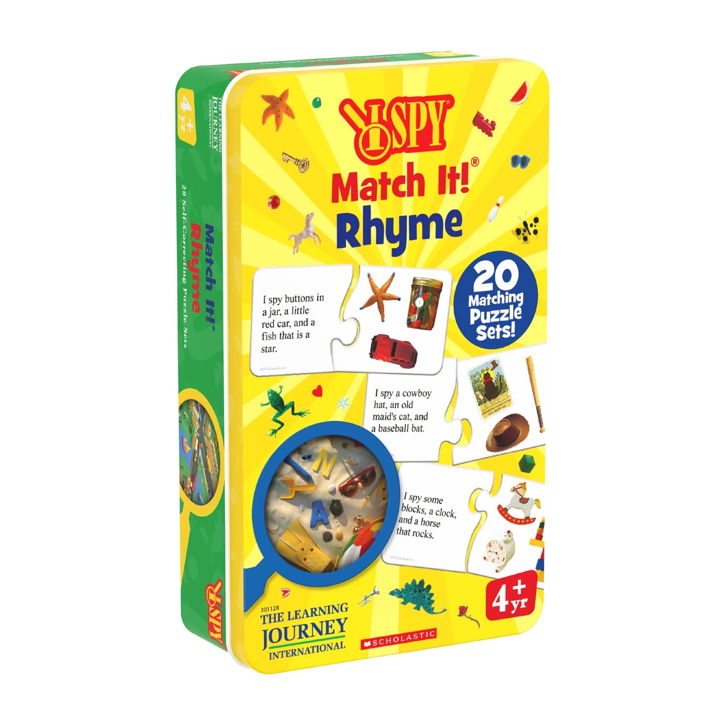 The Learning Journey I Spy Match It! Tin - Rhyme