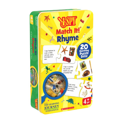 The Learning Journey I Spy Match It! Tin - Rhyme
