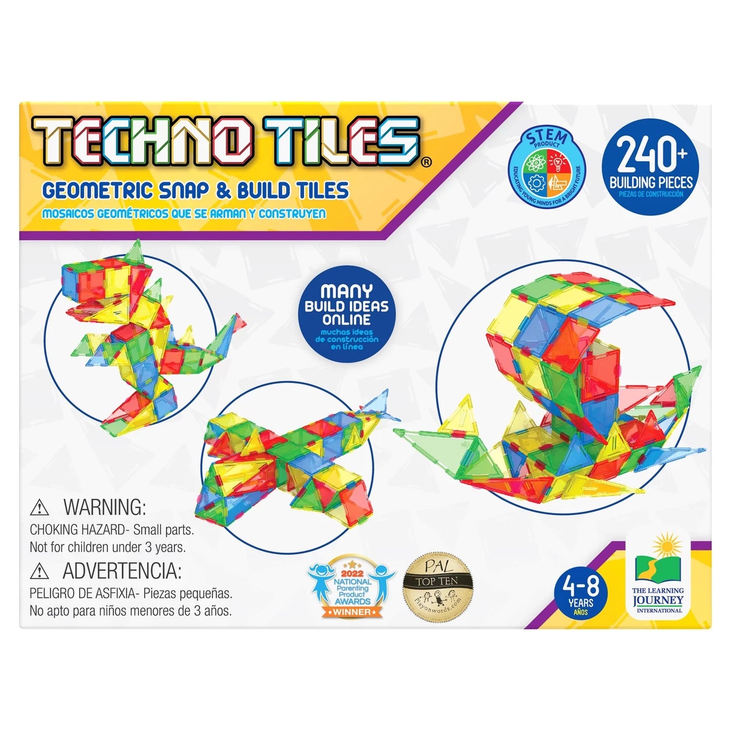The Learning Journey Techno Tiles (240+ pcs)