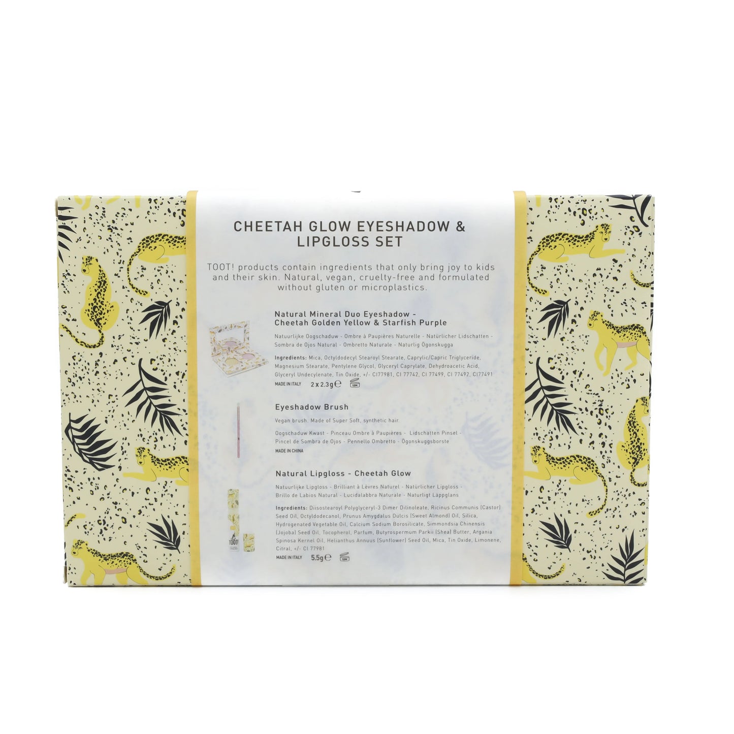 TOOT! Cheetah Glow Eyeshadow and Lipgloss Box Set