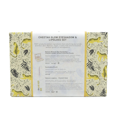 TOOT! Cheetah Glow Eyeshadow and Lipgloss Box Set