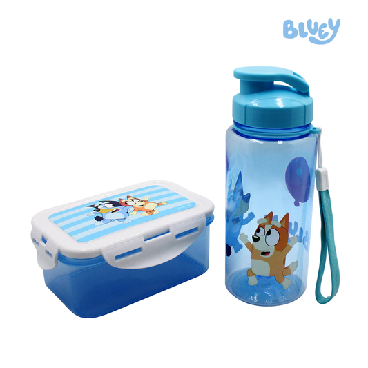 Totsafe Bluey Lunch Box and Water Bottle Set