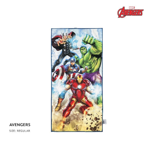 Totsafe Disney Marvel Quick Dry Microfiber Towels - Avengers Classic