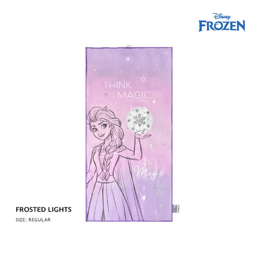Totsafe Disney Marvel Quick Dry Microfiber Towels - Frozen Frosted Lights