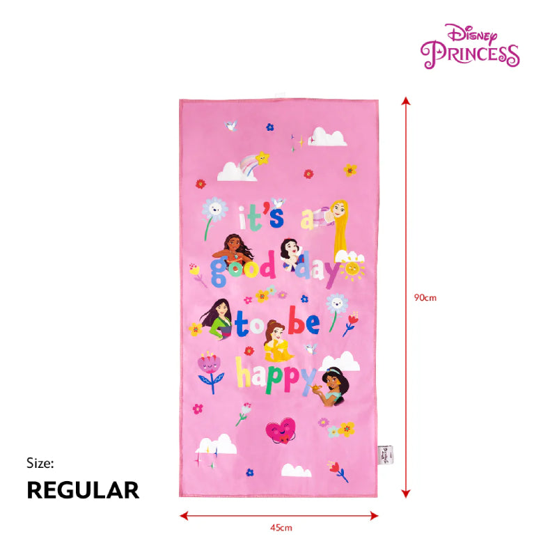 Totsafe Disney Marvel Quick Dry Microfiber Towels - Disney Princess More Than a Rainbow