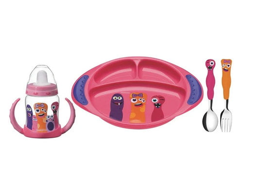 Tramontina Monster Kids 4pc Cutlery Set
