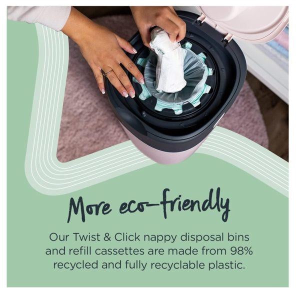 Tommee Tippee Twist and Click Advanced Nappy Disposal Tub