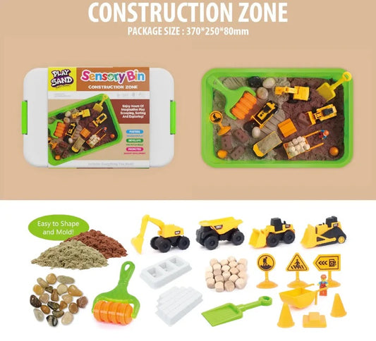 The Kiddie Concept Play Sand Sensory Bin