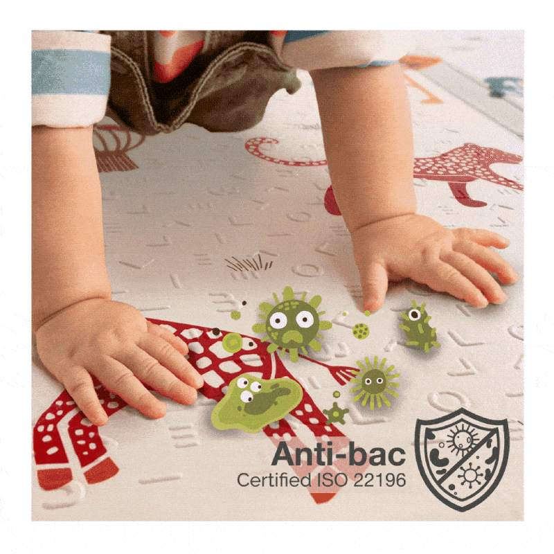 Oribel PurePlay AntiBac Playmat - Savanna Adventures