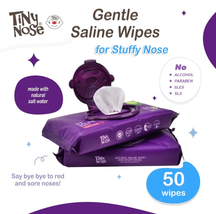 Tiny Nose Saline Wipes