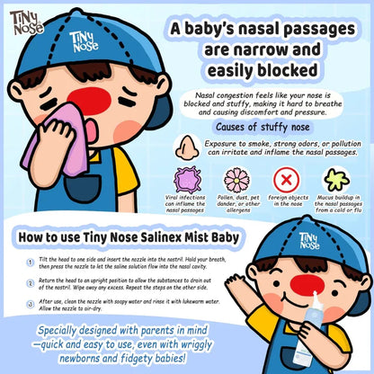 Tiny Nose Salinex Baby Nasal Spray