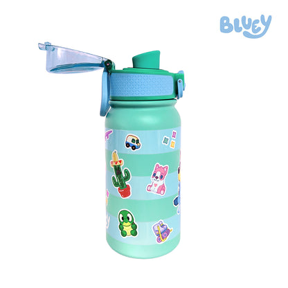 Totsafe Bluey Sticker Collage Pop-up Spout Insulated Bottle 400mL