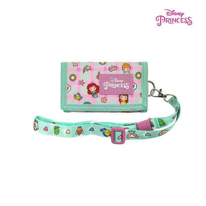 Totsafe Disney Kids Back to School Collection - Princess Chibi Wallet Lanyard
