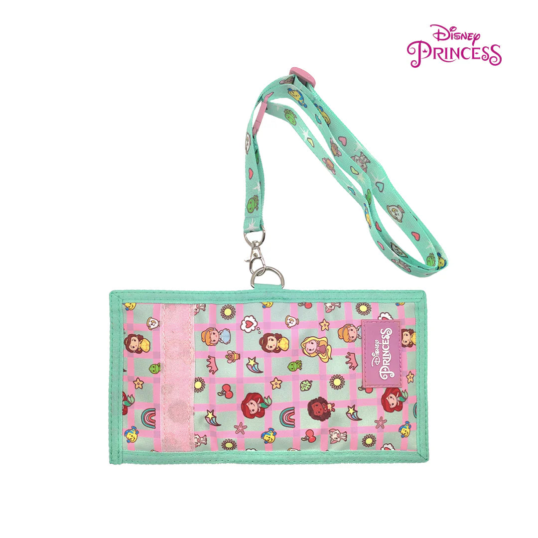 Totsafe Disney Kids Back to School Collection - Princess Chibi Wallet Lanyard