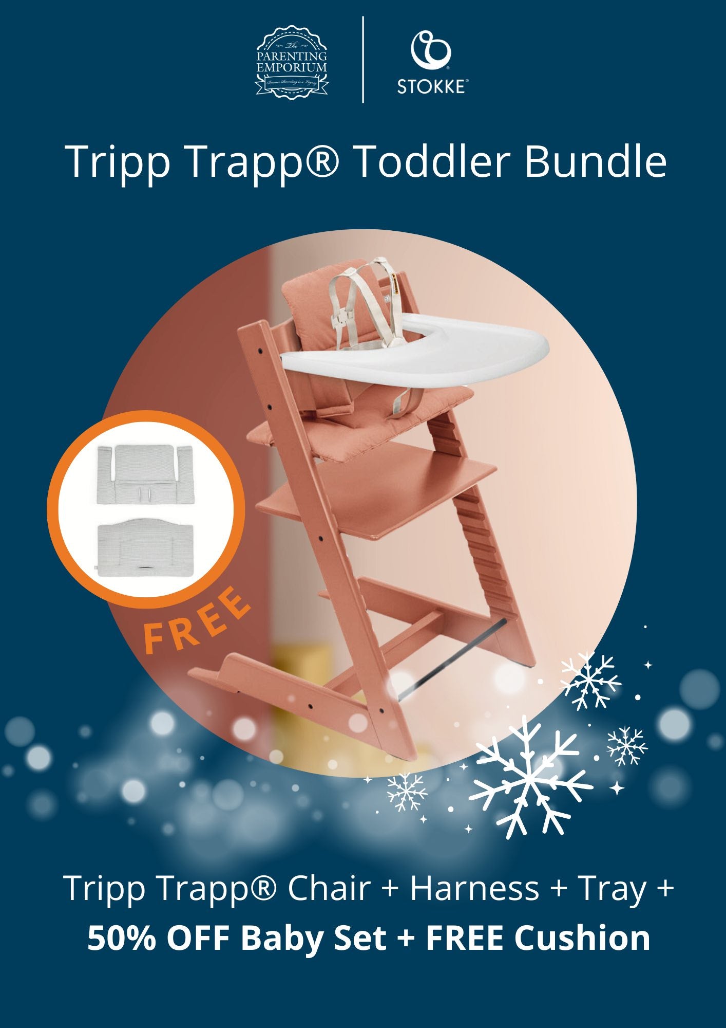 Stokke Tripp Trapp Toddler Bundle (Beechwood)