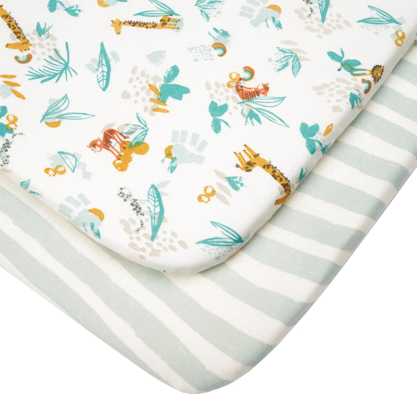 Tutti Bambini Bedside Crib Fitted Sheets (2-pack)