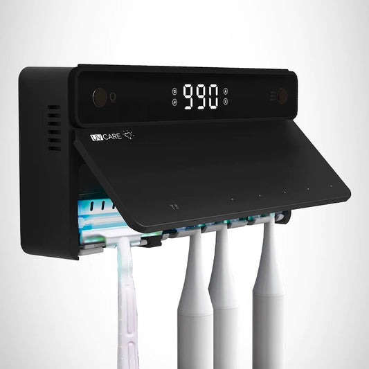 UV Care Clean Brush Pro 3-in-1 Powerful UVC Toothbrush Sterilizer