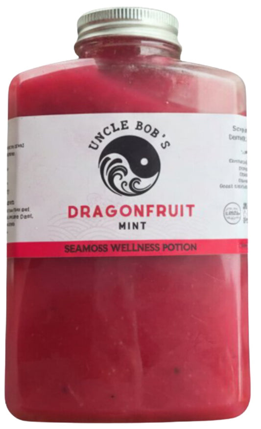 Uncle Bob's Seamoss Wellness Potion - Dragonfruit Mint