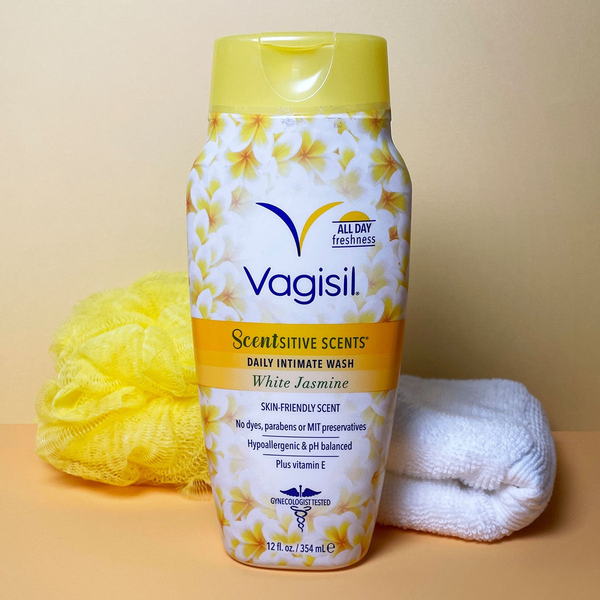 Vagisil White Jasmin Scentsitive Scents Feminish Wash