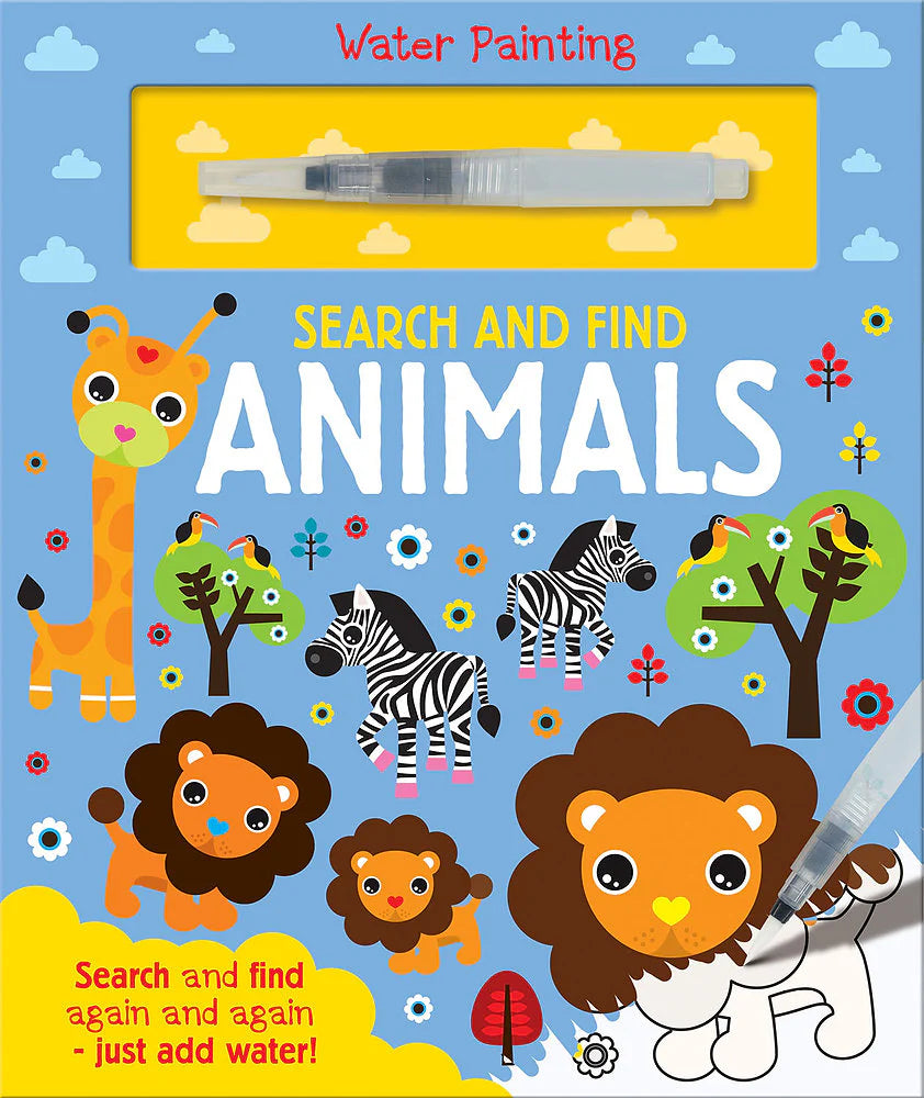 Water Painting: Search and Find Animals
