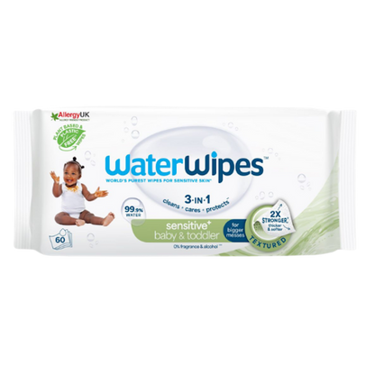 WaterWipes Sensitive+ Baby & Toddler Wipes