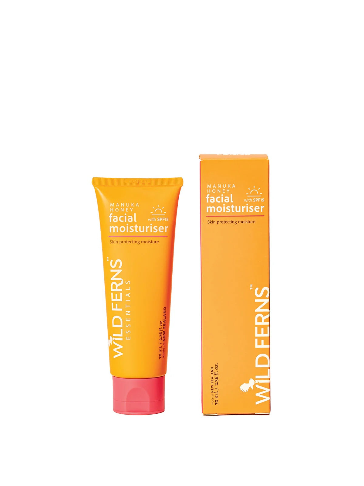 Wild Ferns Essentials Manuka Honey Facial Moisturiser with SPF15+ (70ml)