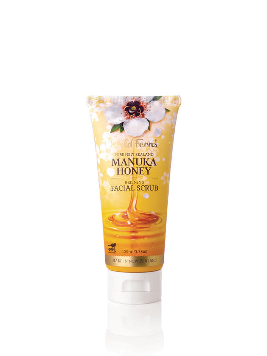 Wild Ferns Manuka Honey Facial Scrub (100ml)