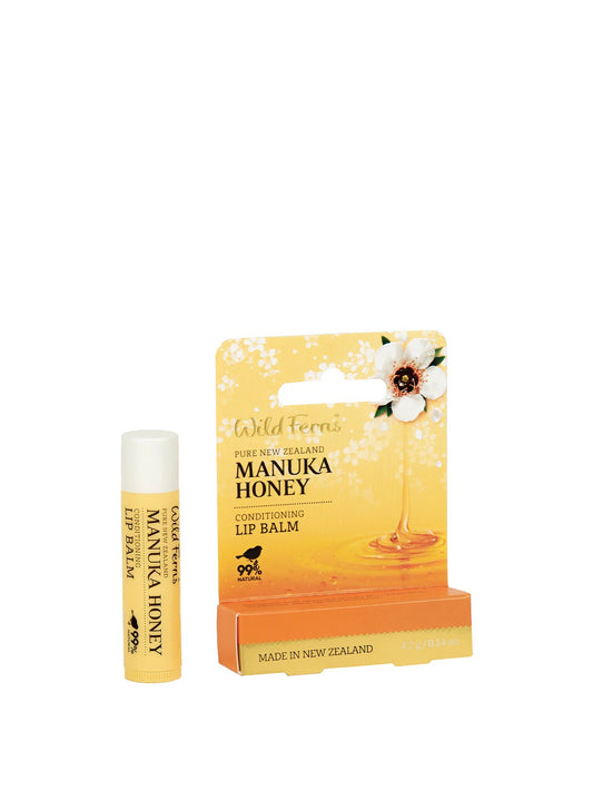 Wild Ferns Manuka Honey Lip Balm Stick (4.2g)