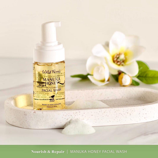 Wild Ferns Manuka Honey Refreshing Facial Wash (100ml)