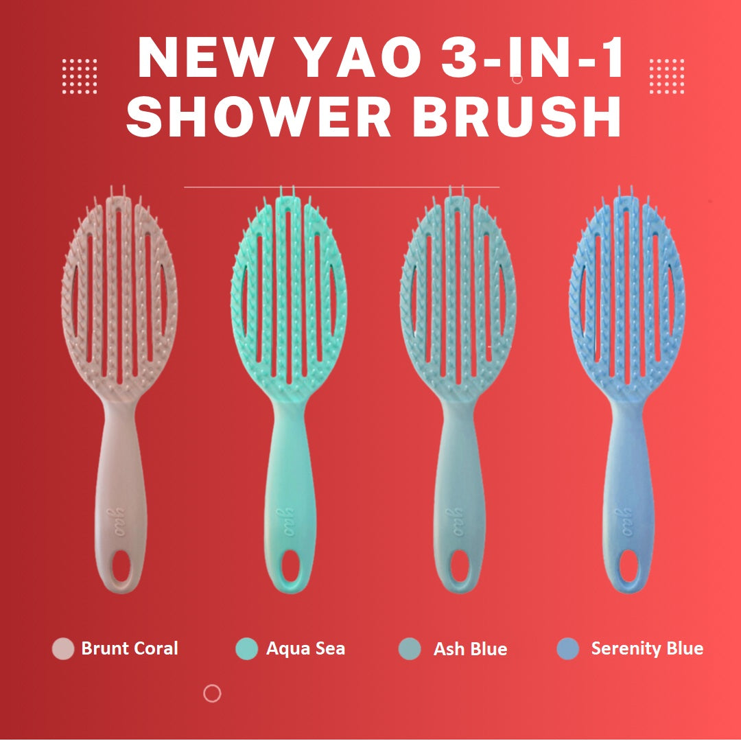 Yao 3 in 1 Shower Brush