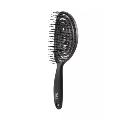 Yao Scalp Care Hair Brush Specialized for Men Matte Black