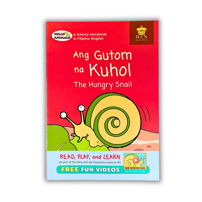 Rex Books Hello Animals Filipino-English (Large Book)