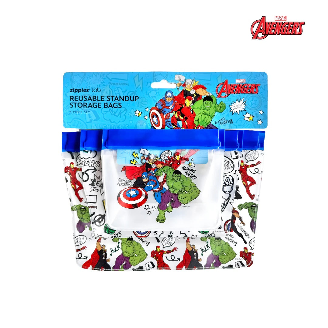 Zippies Lab Marvel Collection Sampler Set - Avengers Doodle Hero