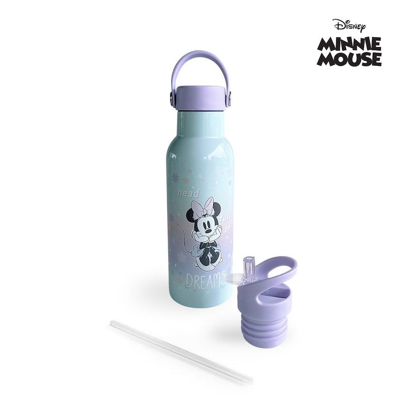 Zippies Lab Insulated Water Bottle 483ml (2 types of cap included) - Minnie Take Me To The Stars