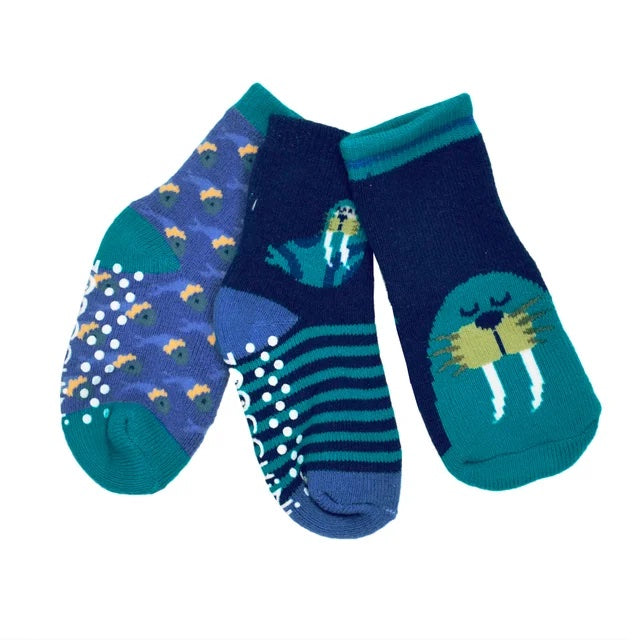 Zoocchini Baby Safety Socks Set of 3 (For Pre-Order)